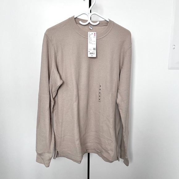 Uniqlo Waffle Knit Longsleeve - Picture 1 of 4